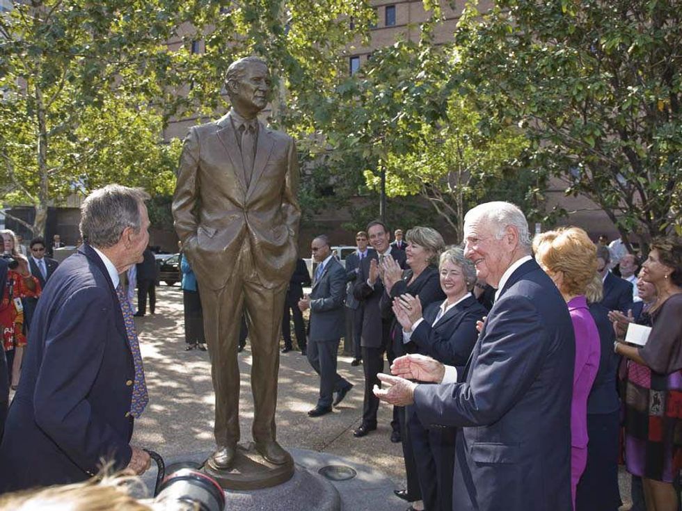 News_Baker Statue_George Bush_James Baker