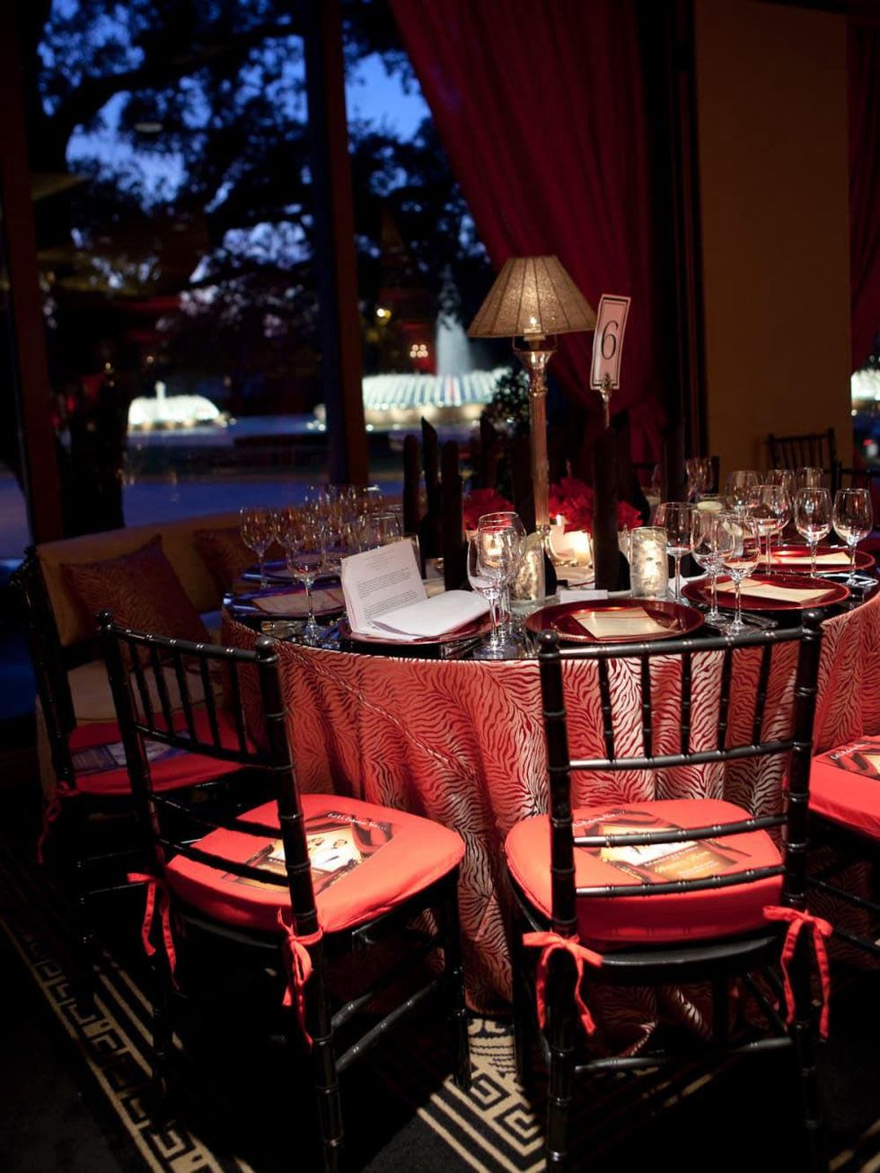 News_Baylor Gala_Hotel ZaZa_table