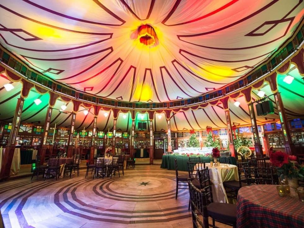 News, Bayou Bend Spiegeltent, Dec. 2015