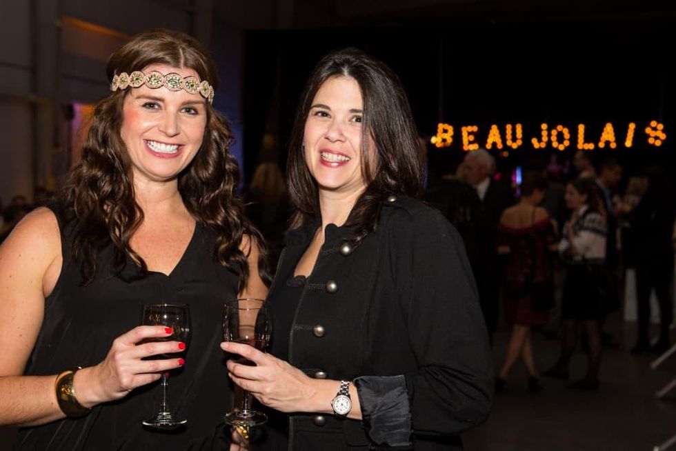 News, Beaujolais Nouveau Festival, Nov. 2015, Angelica Toupard and Kate Wassenberg