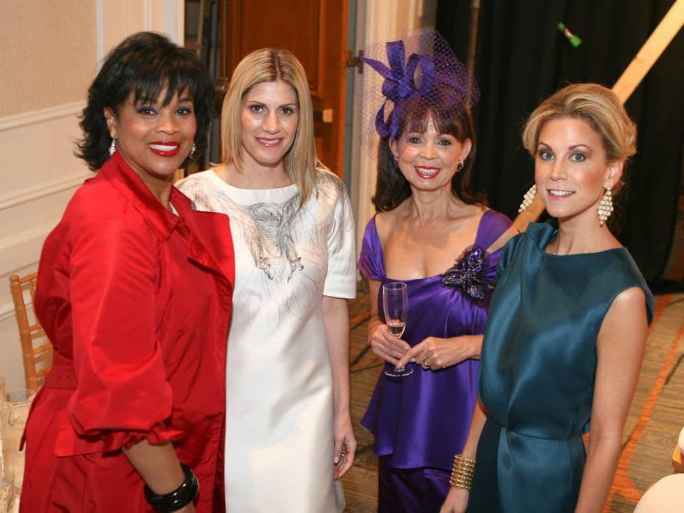 News_Best Dressed luncheon_Eileen Lawal_Greggory Burk_Danielle Ellis_Courtney Fertitta