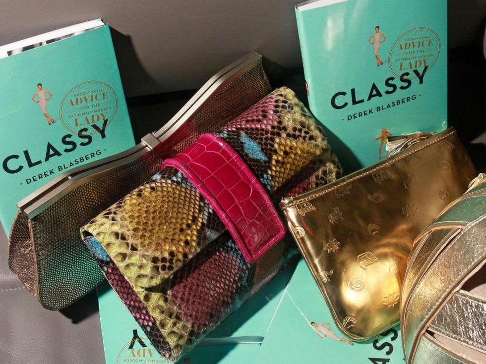 News_Blasberg party_books_handbags_purses