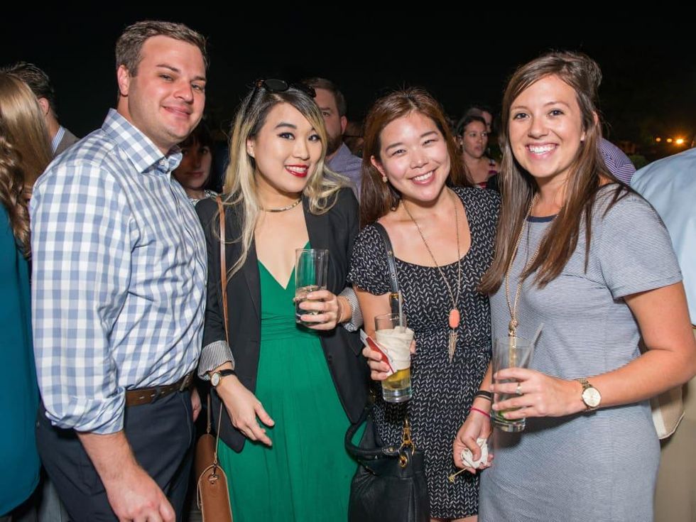 News, CultureMap Social, B&B Butchers, Sept. 2015 Travis Jenner, Lily Chun, Jane Chun, Carolina Keating