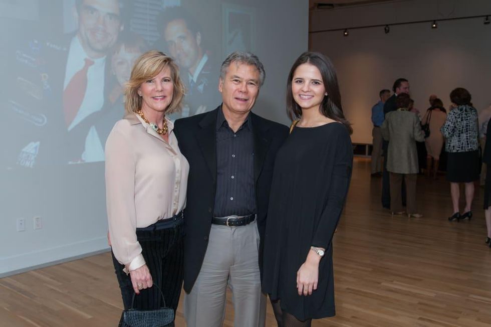 News, DiverseWorks MATCH party, Dec. 2015 Dawn Gervais, Richard Gervais, Brooke Forrest