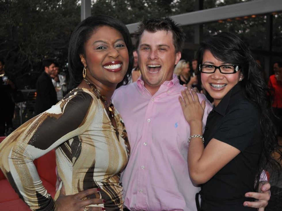 News_Fash Houston Party_Sharron Melton_Corbett Parker_Hanh Tran