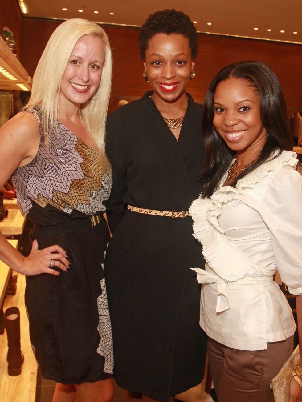 News_Fendi lunch_Jennifer Brown_Tijuana Harvey_Bonnie Murray
