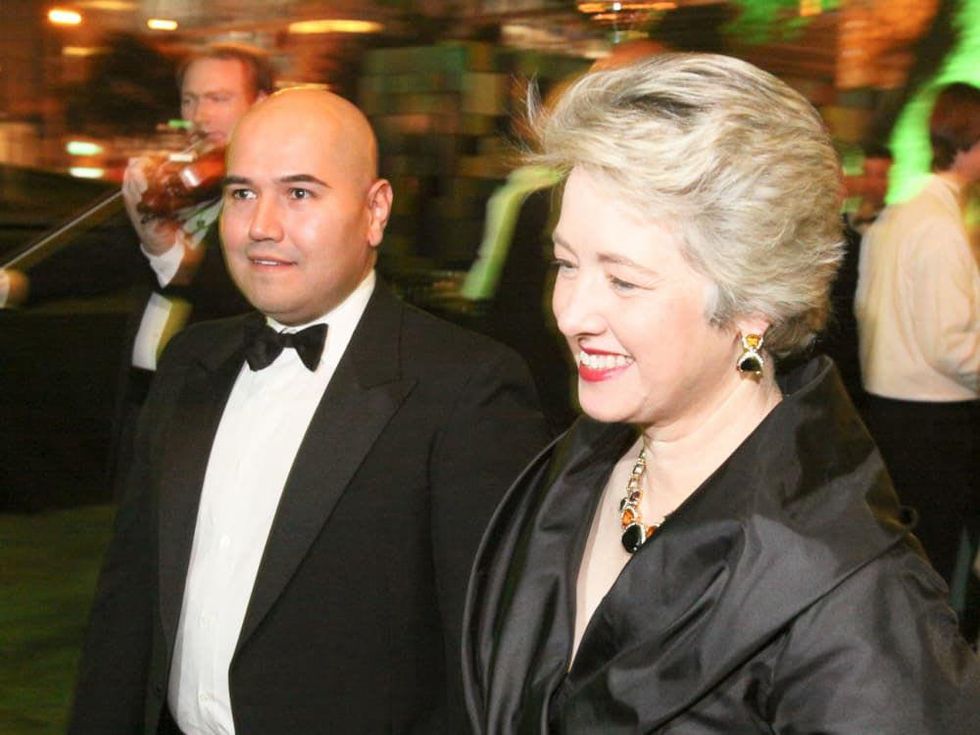 News_Gala on the Green_Terrence O'Neill_Mayor Annise Parker