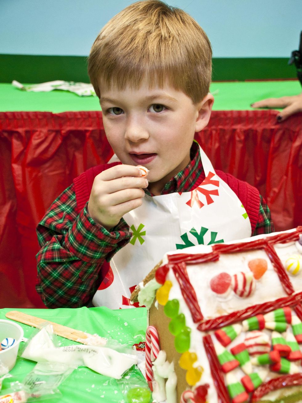 News_Gingerbread House Party_December 2011_Grant Petersen