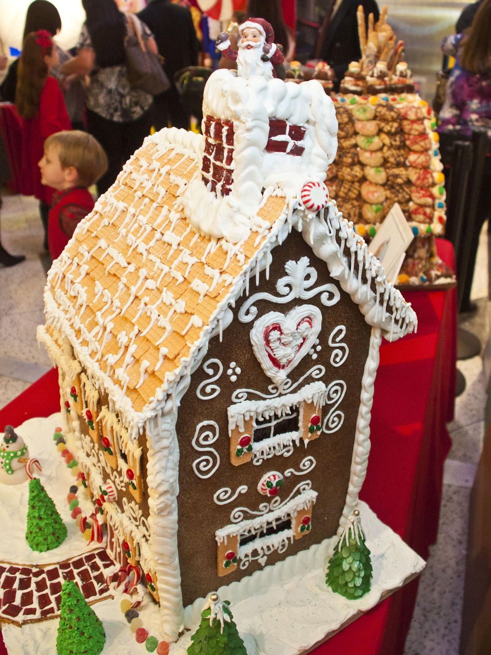 News_Gingerbread House Party_December 2011_Party Thyme Catering_Events' Gingerbread House