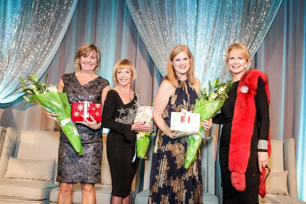 News, Greater Houston Women's Chamber of Commerce Gala, Dec. 2015, Cindy Taylor, Dr. Elizabeth Travis, Gindi Vincent, Suzan Deison