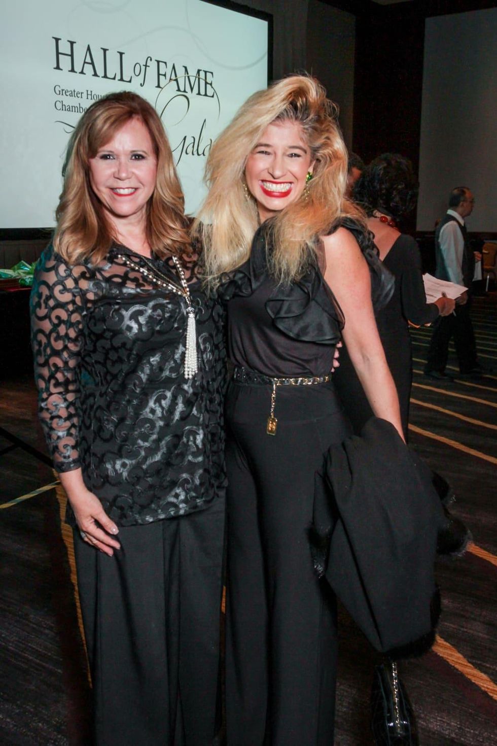 News, Greater Houston Women's Chamber of Commerce Gala, Dec. 2015, Cyndy Garza Roberts, Sofia Adrogue