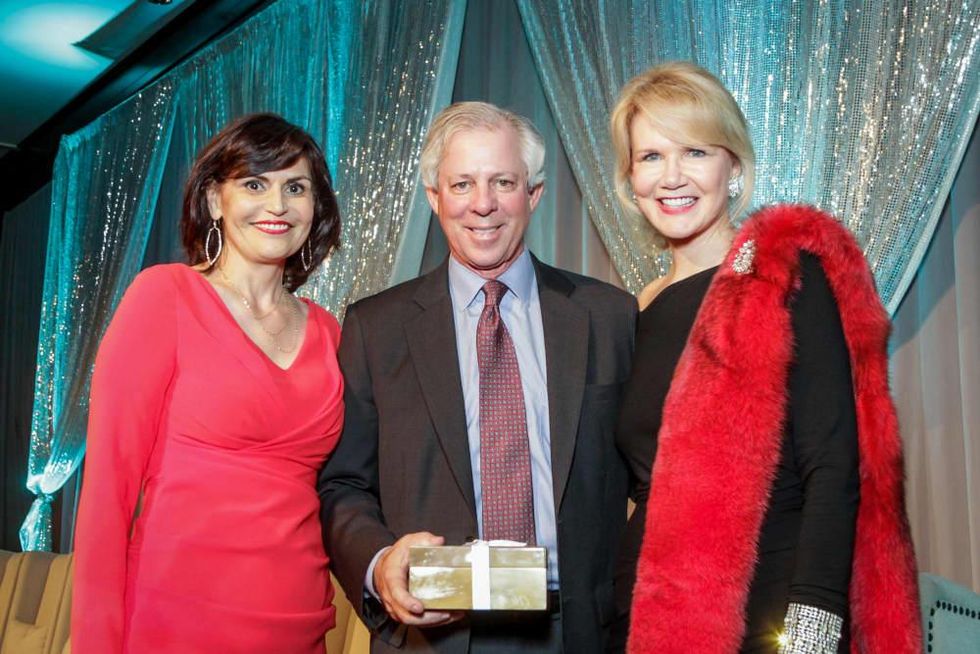News, Greater Houston Women's Chamber of Commerce Gala, Dec. 2015, Denise Castillo Rhodes, Dr. Robert Robbins, Suzan Deison