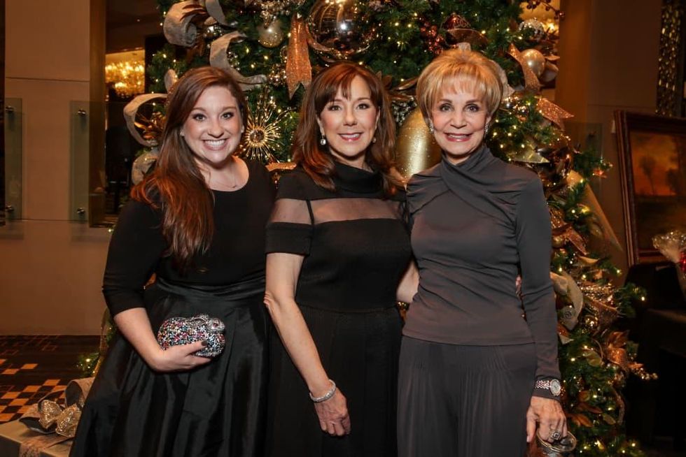 News, Greater Houston Women's Chamber of Commerce Gala, Dec. 2015, Laura Stein, Elizabeth Stein, Leisa Holland-Nelson