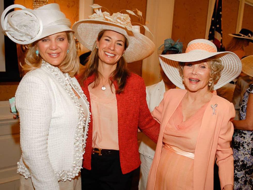 News_Hats Off Luncheon_Kristi Schiller_Eva Bisso_Joanne King Herring