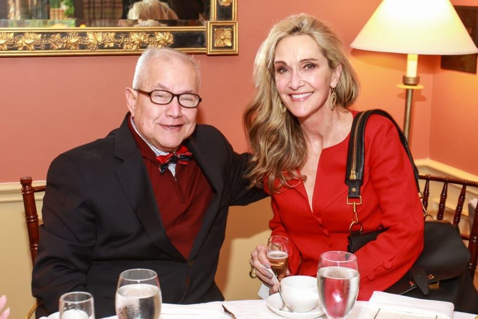 News, HGO Tea, Dec. 2015, Rudy Avelar, Jana Arnoldy