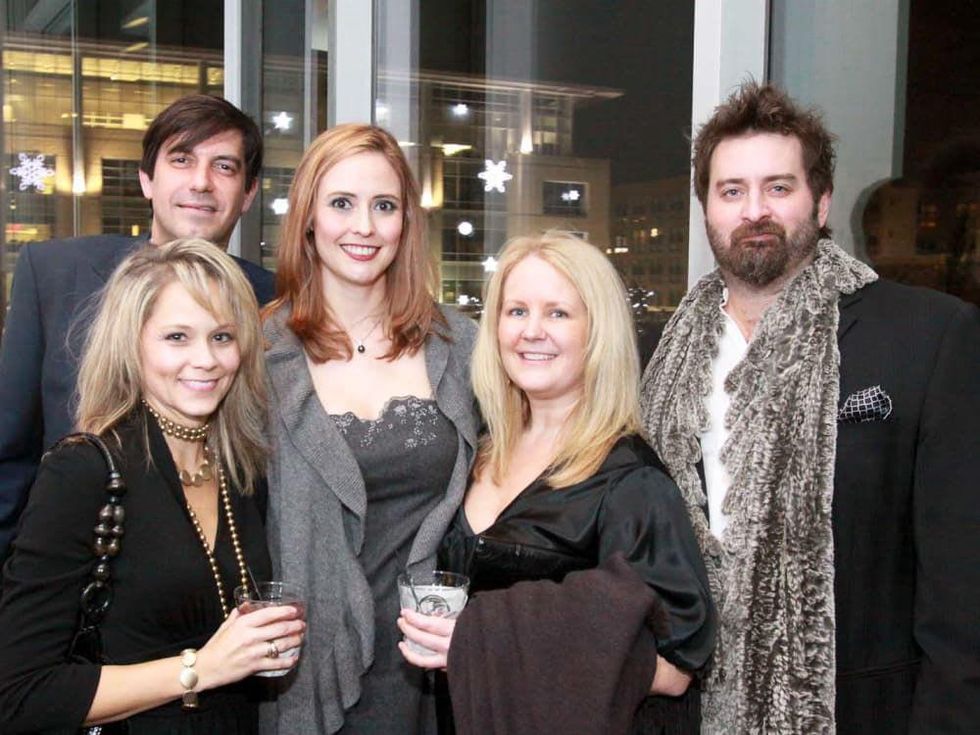 News_Hotel Sorella Grand Opening_Nov. 2009_Heather Hugo_Stuart Rosenburg_Betsy Eason_Jana Roper_Todd Eason