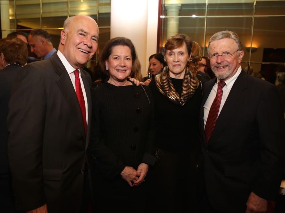 News, Houston Ballet Jubilee of Dance, Dec. 2015, Joe Hafner, Merrill Hafner, Sharon Erskine, Donald Erskine