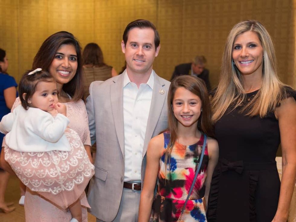 News, Houston Ballet Kingdom of Sweets , Dec. 2015, Milana, Divya and Chris Brown, Mia and Gina Bhatia