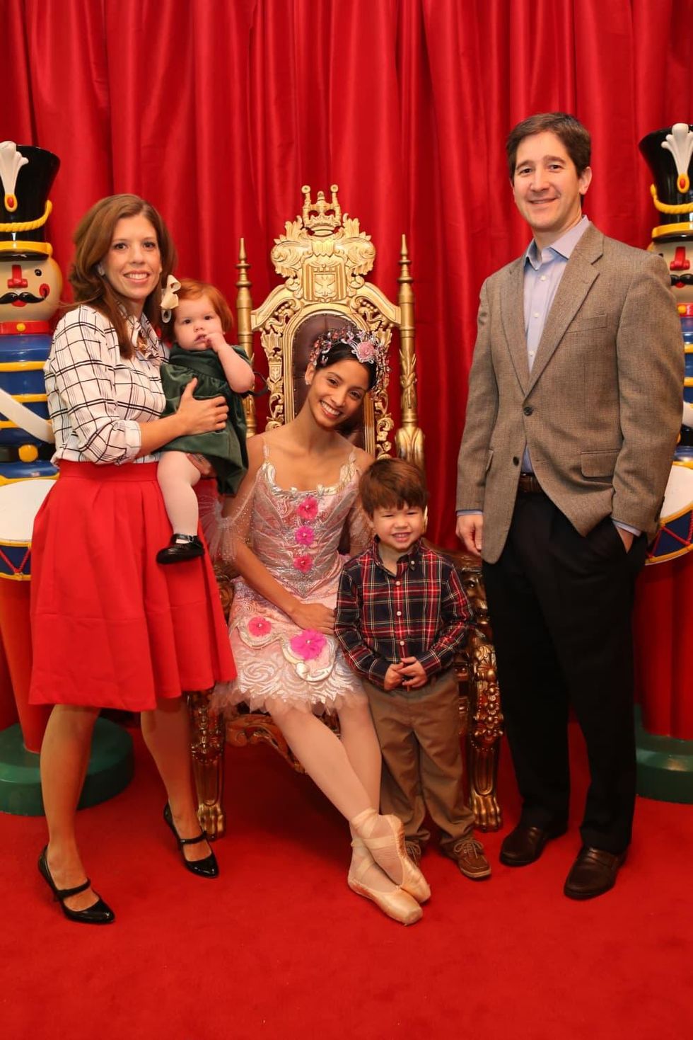 News, Houston Ballet Kingdom of Sweets , Dec. 2015, Sarah High, Lucy High, Hudson, High, Jordan High