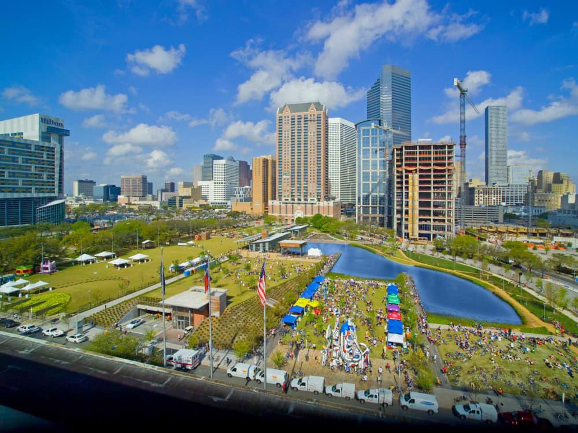 News_Houston_downtown_skyline_Discovery Green