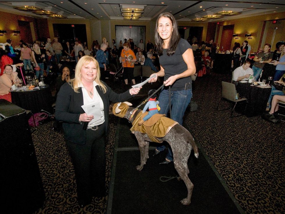 News_Howl-O-Ween_Jessica Henry of Hotel Derek_winner_Jackson_Rodeo Dog_owner Michelle