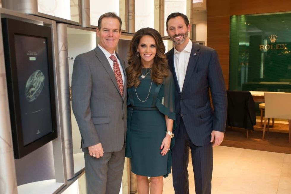 News, IW Marks Rolex Event, Dec. 2015, Jeff Cotton, Joanna Marks, Brad Marks