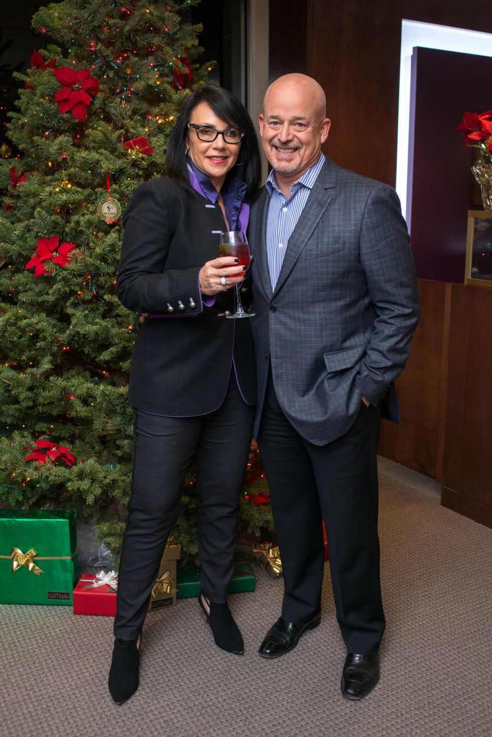 News, IW Marks Rolex Event, Dec. 2015, Marquerite Axelrad, Mike Axelrad