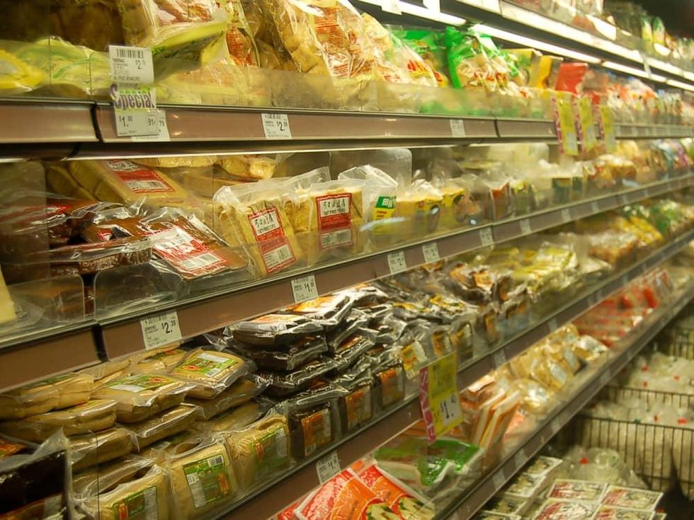 News_Joel Luks_vegging out_99 Ranch Market_Wall of Tofu