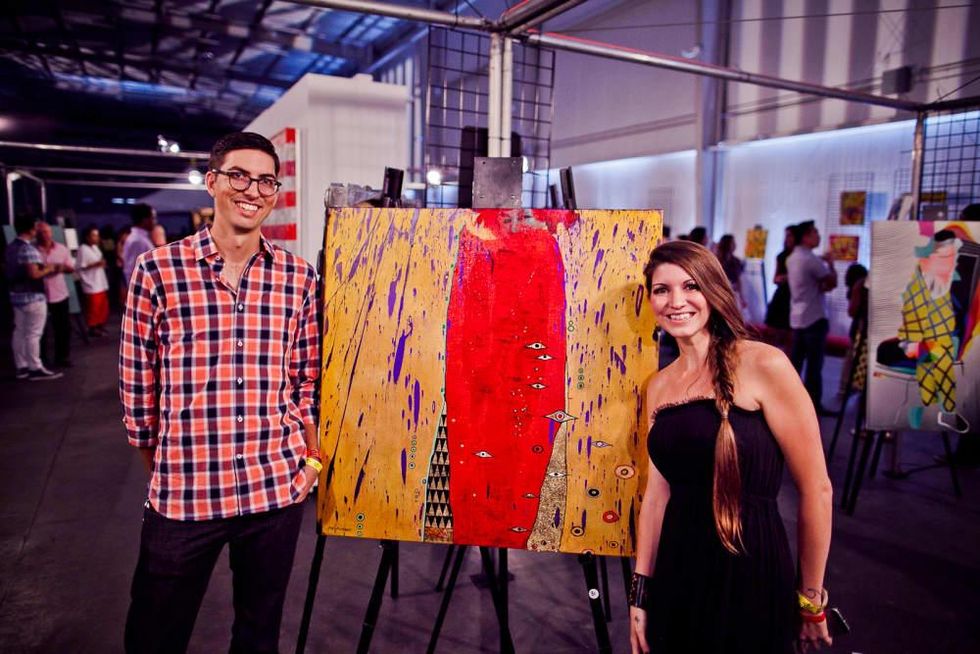 News, Joel, Mini Murals, Sept. 2015, Patty and John McCann