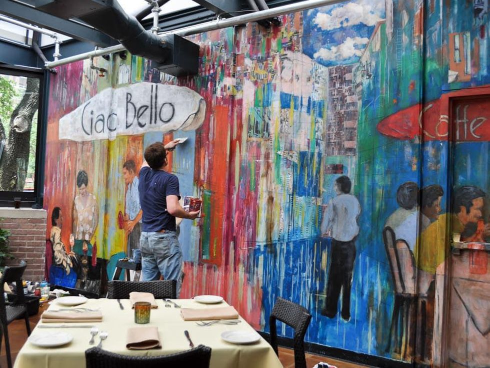 News_John Palmer_Ciao Bello_painting