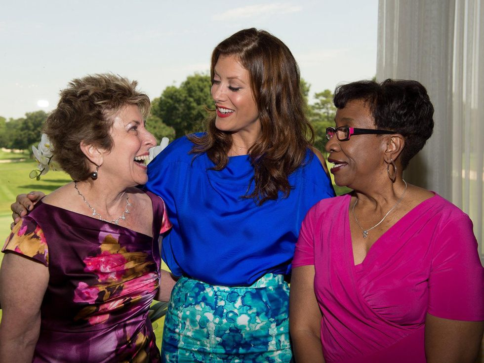 News_Kate Walsh luncheon_May 2012_Marylou Erbland_Kate Walsh_Benetta Ernestine