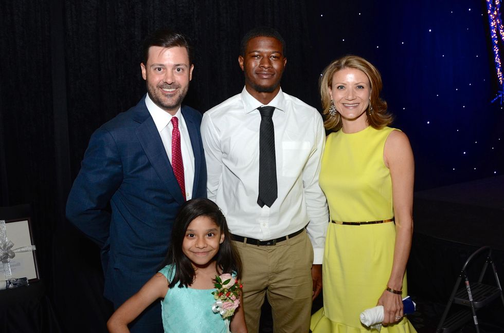 News, KIPP Academy gala, April 2015, Ernie Cockrell, Jr., Kendall Tidwell, Stephanie Cockrell, Valeria Sanchez