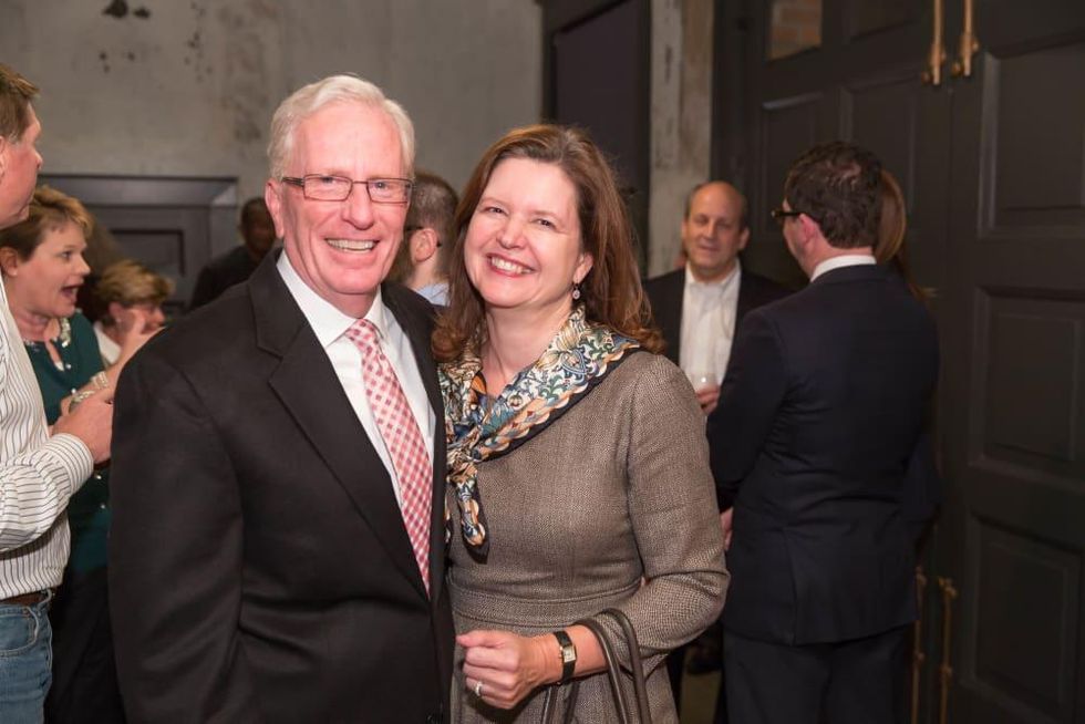 News, Laura Spanjian party, Dec. 2015, Joe Turner, Doreen Stoller