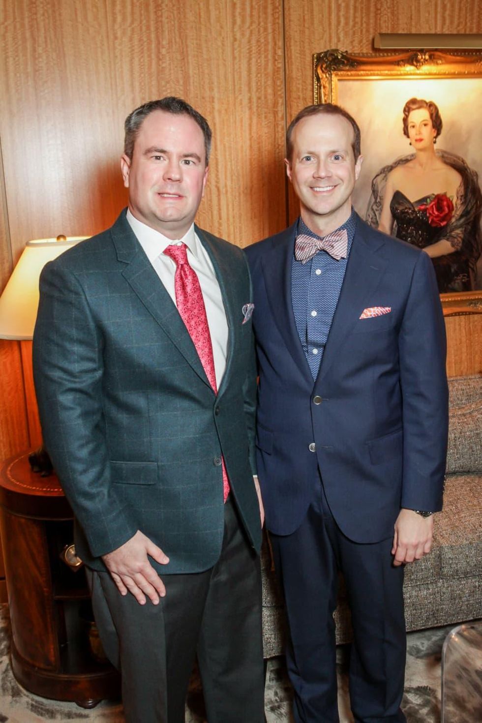 News, Legacy Holiday Schmooze, Dec. 2015, Bryan Hlavnik, David Theisen