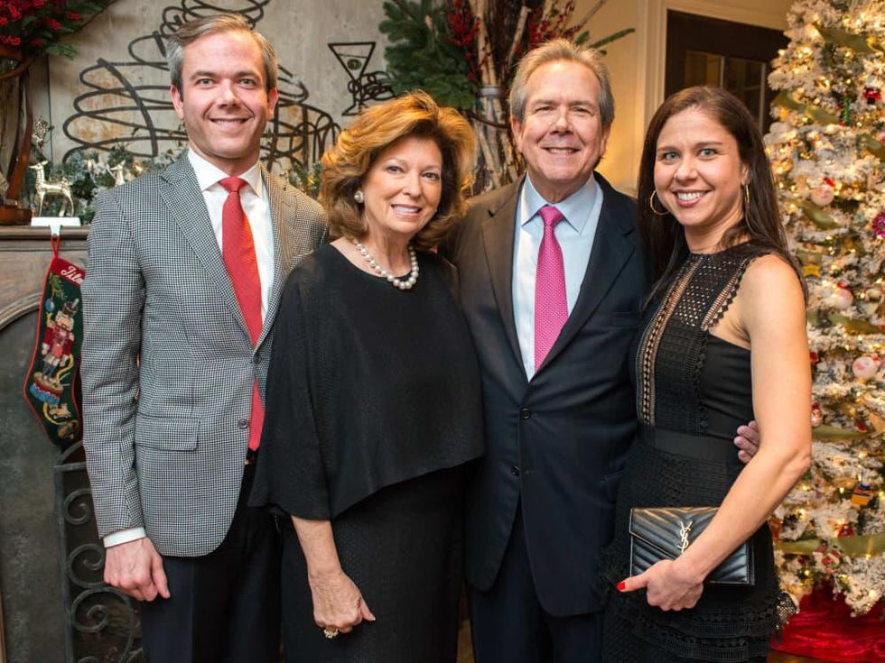 News, M.D.Anderson Santa's Elves, Dec. 2015, John B. Connally IV, Diane Connally, John Connally, Nellie Connally