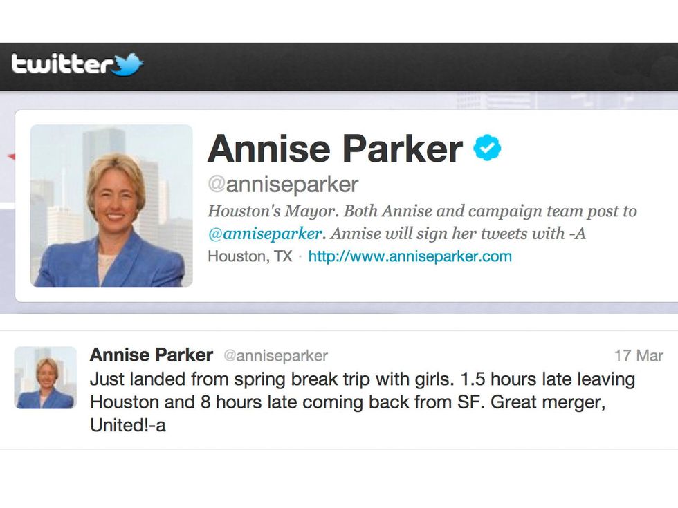 News_Mayor Annise Parker_tweet_United