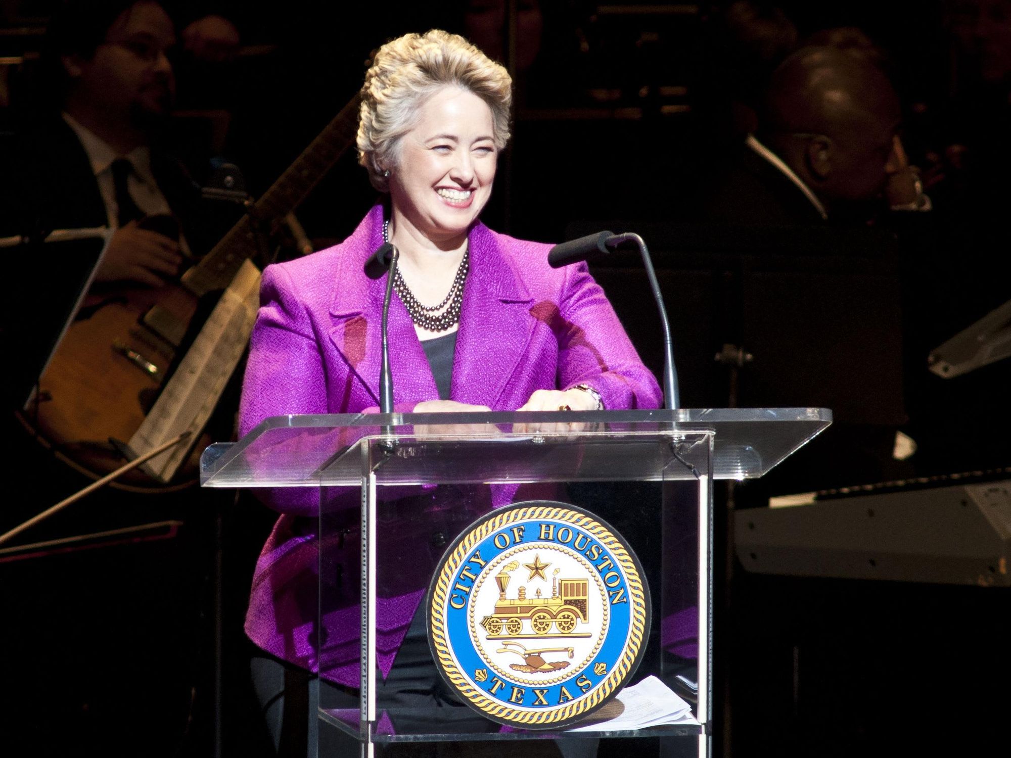 News_Mayor Parker_swear-in_January 2012_Mayor Annise Parker