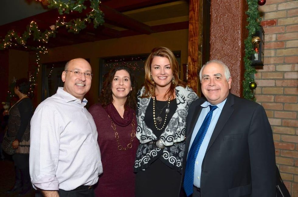 News, Mayor's Hispanic Advisory Board party, Dec. 2015, Gilbert Garcia, Rose Garcia Moriarty, Miranda Sevcik, William Flores