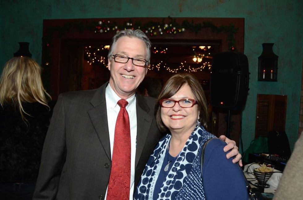 News, Mayor's Hispanic Advisory Board party, Dec. 2015, Steve Costello, Debbie Costello
