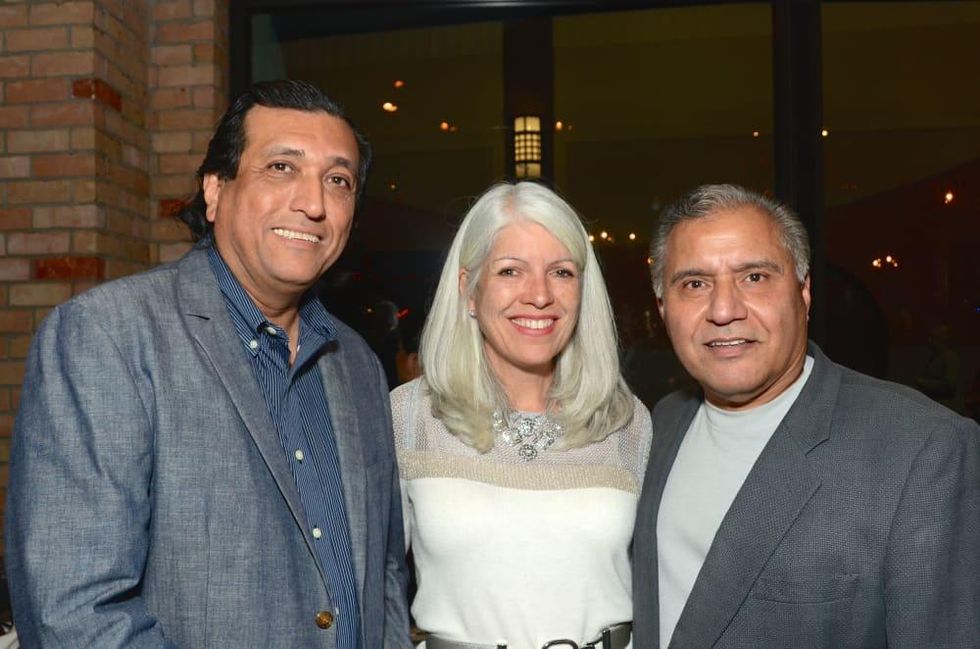 News, Mayor's Hispanic Advisory Board party, Dec. 2015, Tim Cisneros, Karla Cisneros, Raul Reyes