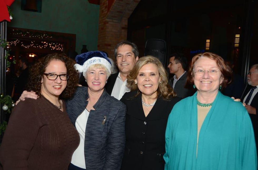 News, Mayor's Hispanic Advisory Board party, Dec. 2015,