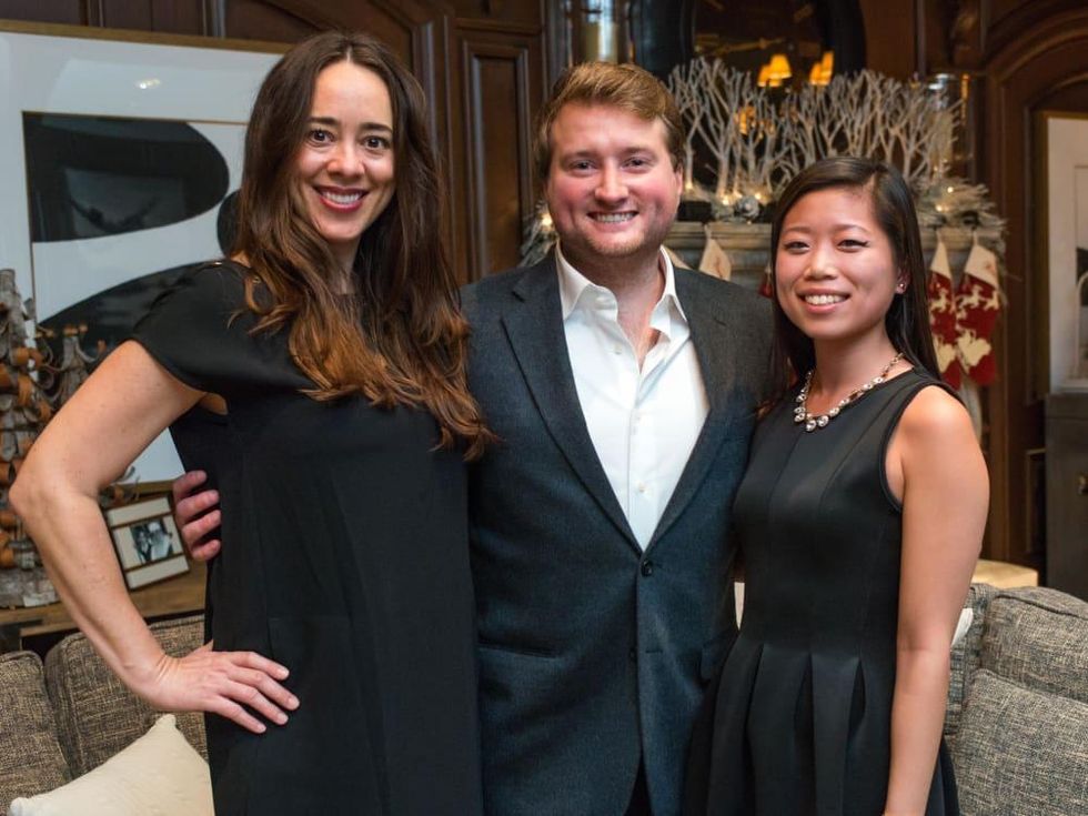 News, MD Anderson Santa's Elves, Dec. 2015, Amber Lewis, Kyle Rottet, Ruthie Chan