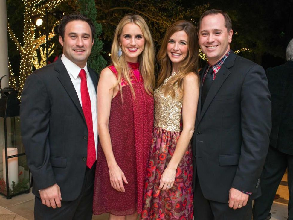 News, MD Anderson Santa's Elves, Dec. 2015, Dave Santamaria, Laine Santamaria, Kristin thrasher, David Thrasher