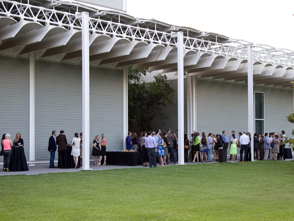 News_Menil Contemporaries event_April 2012_crowd_group_The Menil