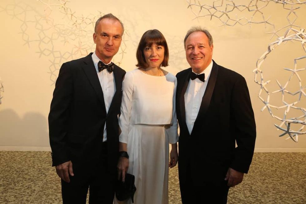 News, MFAH Latin Experience, Nov. 2015 Lawrence Luhring; Sylvie Christophe; Roland Augustine