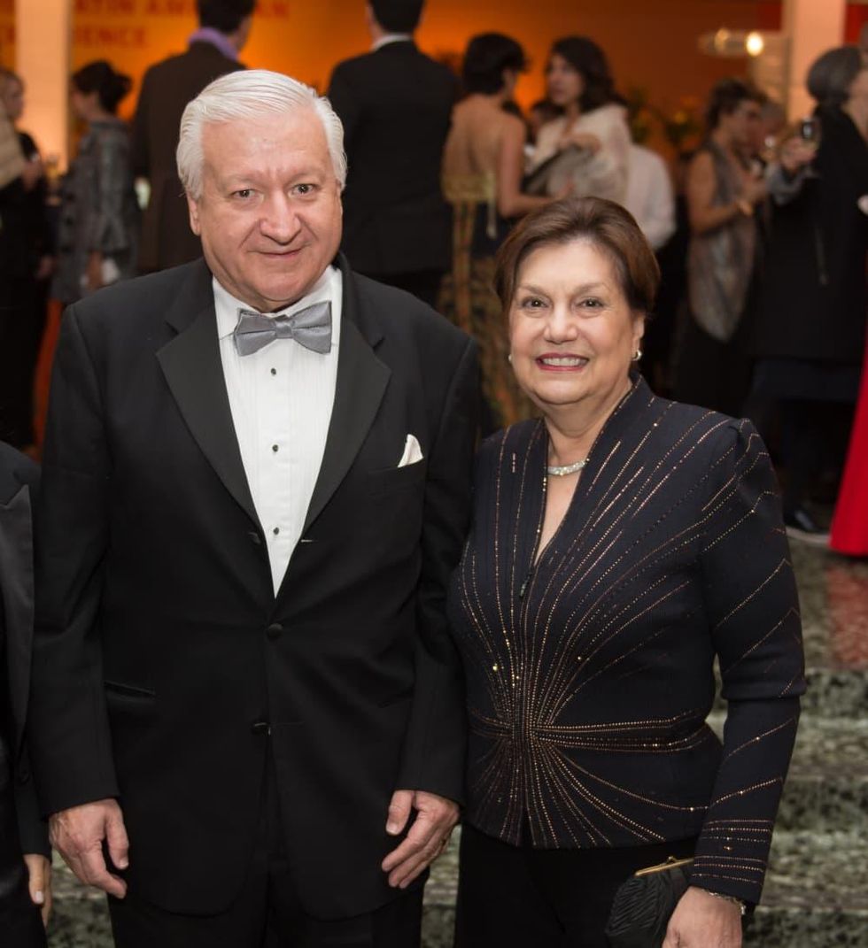 News, MFAH Latin Experience, Nov. 2015 Luis Campos, Cecilia Campos