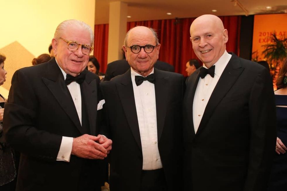 News, MFAH Latin Experience, Nov. 2015, Rusty Wortham, Adolpho Leirner, Louis Adler