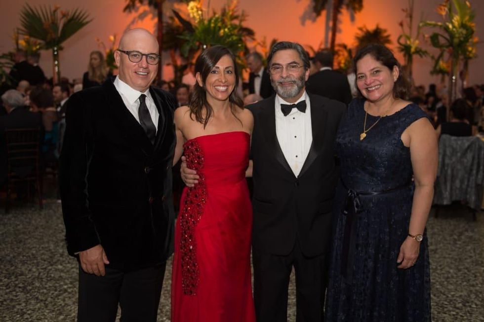 News, MFAH Latin Experience, Nov. 2015, Stephen and Johanna Donson; Miguel Rafael L\u00f3pez M\u00e9ndez and Olga Cecilia Patr\u00f3n L\u00f3pez;