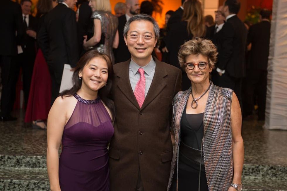 News, MFAH Latin Experience, Nov. 2015Lan and Kuan Yu; Mari Carmen Ramirez