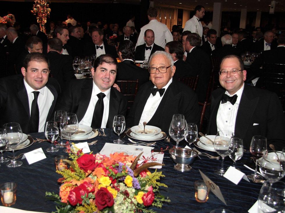 News_MFAH One Great Night_November 2011_Philip Sarofim_Andrew Sarofim_Fayez Sarofim_Christopher Sarofim